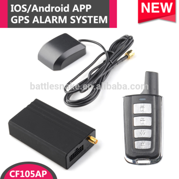 New Develoed Smart Phone Managed Car GPS Tracker Alarm System with Android and IOS APP