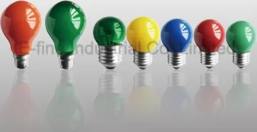 round bulb colour E27 incandescent bulbs