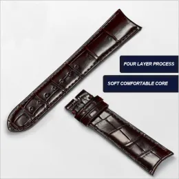 America genuine crocodile leather watch band 20mm
