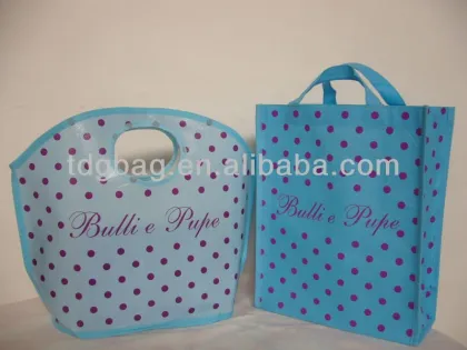 2015 laminated shopping bags reusable