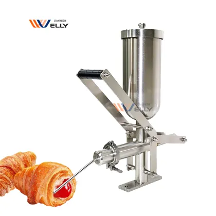 Automatic Bread and Donut Churros Filling Machine