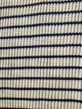 Cotton Poly Y / D Stripe Waffle