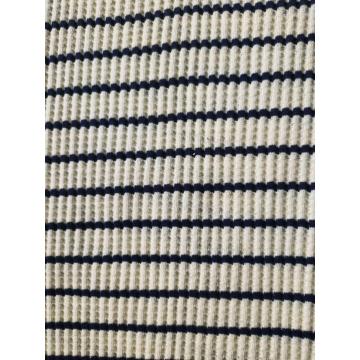Cotton Poly Y/D Stripe Waffle