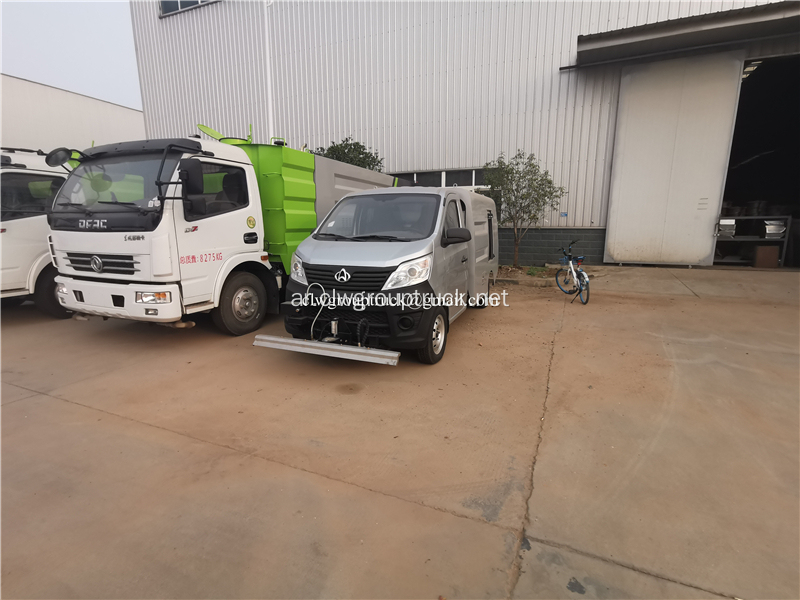 Changan ارتفاع ضغط سيارة التنظيف 2-3cbm