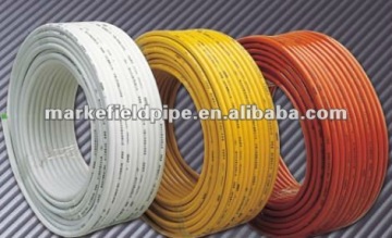 Overlapping welded pipe PEX AL PEX