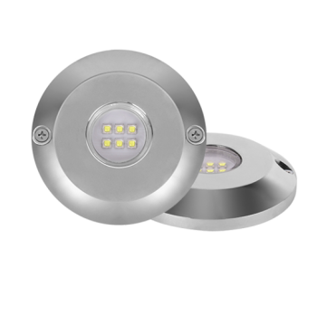 Luz subacuática para piscina IP68 de montaje en pared rellena de resina