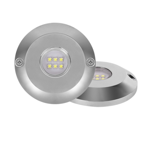 Lampe de piscine sous-marine IP68 à fixation murale remplie de résine