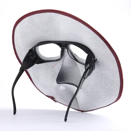 Soft Wear Resisting Cowhide Protective Welding Mask