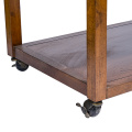 Outdoor Serving Cart With Storage