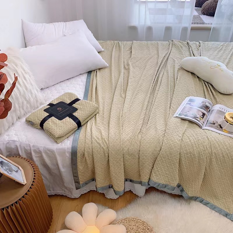 Summer Cooling Waffle blanket