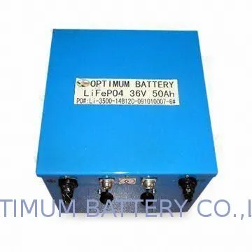 36v 50ah Lifepo4 Lithium Iron Phosphate Batteries For Electric Tools