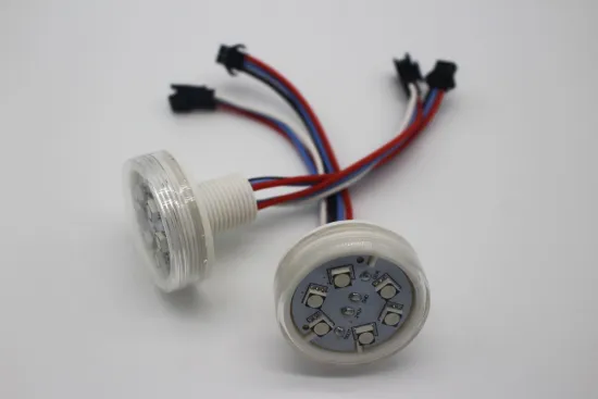 E14 DC24V amusement led lamp Pregrammable RGB light