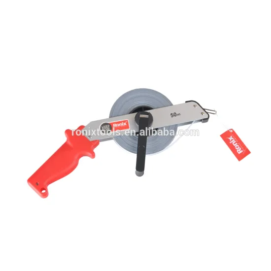 Ronix 30m 50m Portable Long Stainless Steel Measuring Tape RH-9830 9850