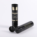 200ml Round Black Shampoo Container Cosmetic Cream Tube