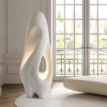 Japanese Wabi-Sabi Floor Lamp - Minimalistic Decor for Home & Hotel