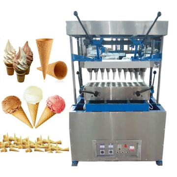 Grote productiewafer kegelmachine