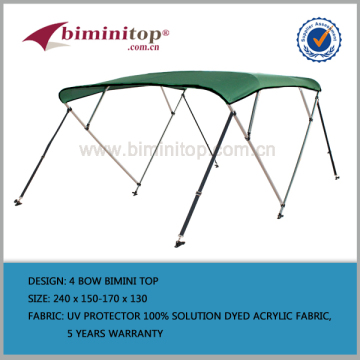UV Protector Square tube Pontoon boat canopy bimini top
