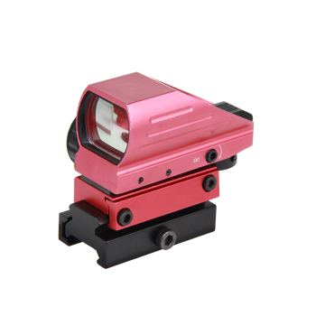 LUGER 1x22x33mm Red/Green Dot Sight with 4 Reticle Patterns and 20mm Mount