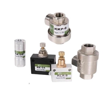 Pneumatic NVR Valve VS Series 1/4 External Control Aluminum Alloy One-Way Quick Exhaust Air Shuttle Valve