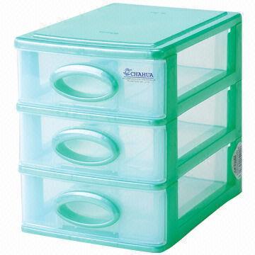 Plastic Premium Drawers, 3 Drawers