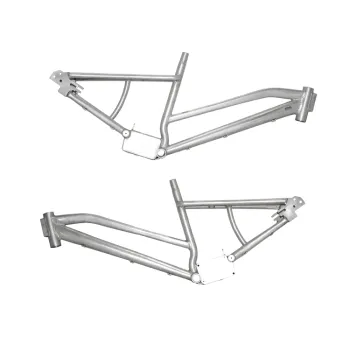 20 Inch Tire Full Suspension Electric Bike Frame - Aluminum Alloy EBike Frame for Sale