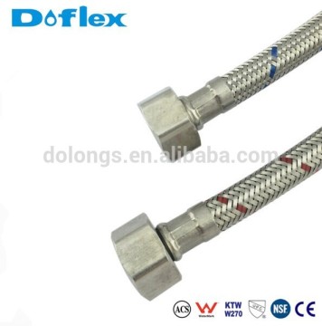 Doflex 2015 new fashion Stainless Steel 304 Flexible Braided Hose 1/2 inch x M10x1