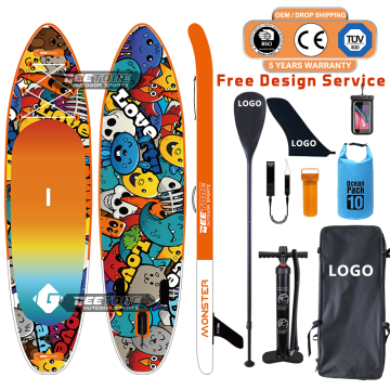 Lightweight Inflatable PVC SUP Stand Up Paddle Board for Kids