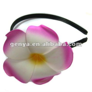 2012 The Popular Frangipani plumeria girl Barrette/ hair flower