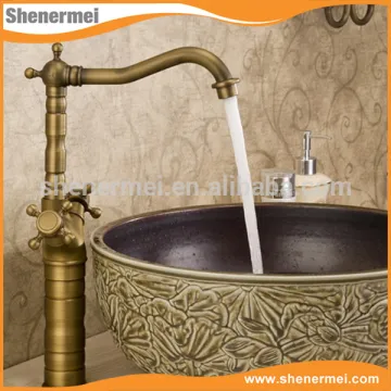 Professional Maker Antique brass bathroom faucet