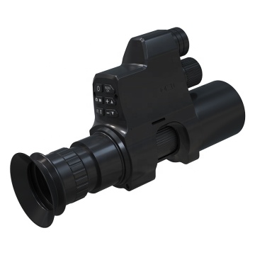 4X Mountable Infrared Night Vision Monocular with Full Dark Observing Telescope Optics