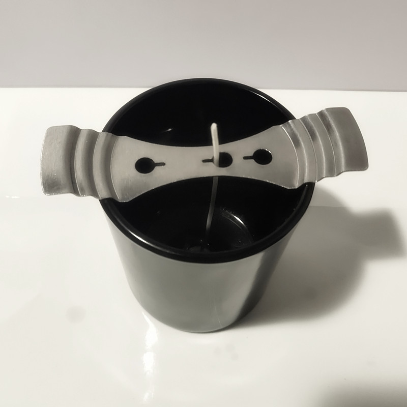 Металічная свечка з заклікам прылады для прылады для свечкі