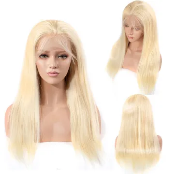 Wholesale Blonde 613 Kinky Straight Bundles Virgin Hair Bundle With Closure Factory Price 613 Kinky Straight Human Hair Bundles