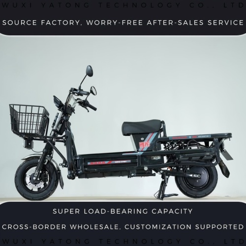 Scooter de carga resistente de plataforma plana de tamaño mediano