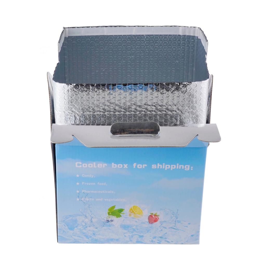 Thermisisolierung Aluminiumfolie Blase Wrap Box Liner