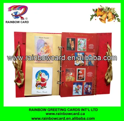 Christmas creative handmade greeting card