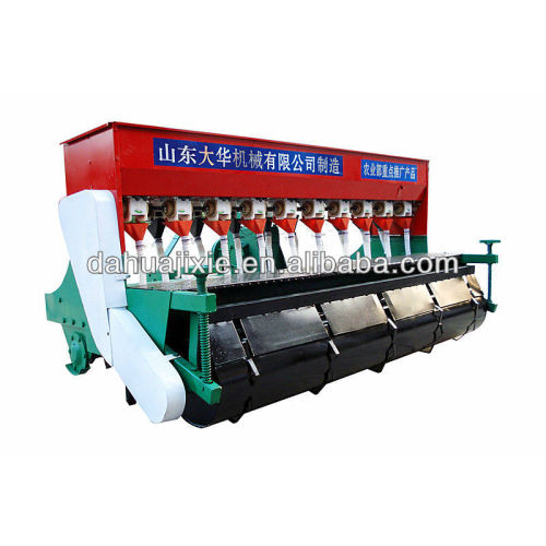 Rotary tillage fertilizing and seeding machine