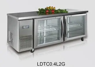 1800x800x800 440L Ventilated Refrigerated Prep Table For Ki