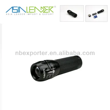 Extendable Focus Zoom XPE LED Flashlight