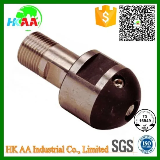 Custom stainless steel drain cleaning head adjustable jet drain nozzle