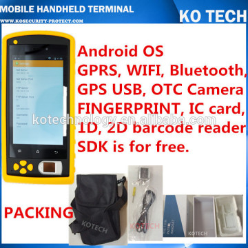 KO-HM606 Dual-Core Fingerprint Handheld Terminal