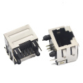 1X1 Port shield Jack modulare con EMI