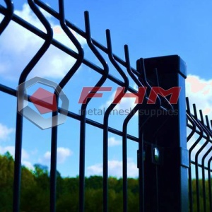 PVC Coated Railway 3D Wire Mesh Fence