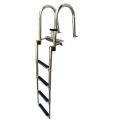 Folding and Telescoping Swim Platform Ladder