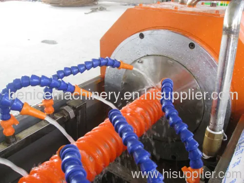 Corrugated Optic Duct Cable Communication Pipe Extrusion Line 