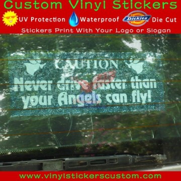 Electronic Static Cling Car Window Sticker