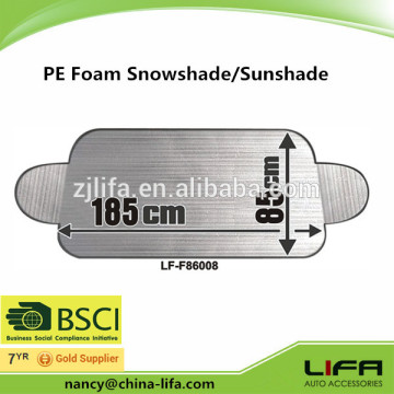 Cheap Silver Car Sunshade/PE Foam with Alumium Foil of Car Front Window Sunshade