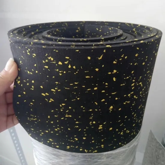 Anti-slip rubber basement flooring mat