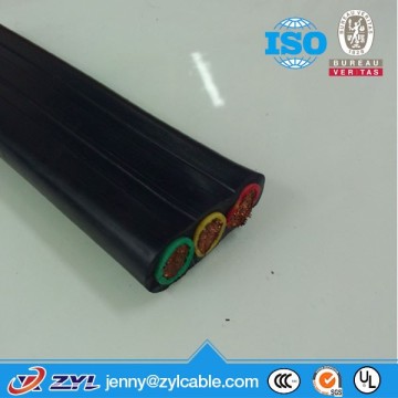 Underwater Cable Flat Submersible Deep Pump Cables with best price