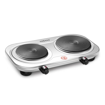 Premium Brand Portable Twin Solid Hot Plate Electric Induction Cooker - 2 Burner