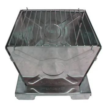 Great BBQ Grill, Charcoal Fuel, Made of Stainless Steel Product, Measures 26.5*26.5*22cmNew